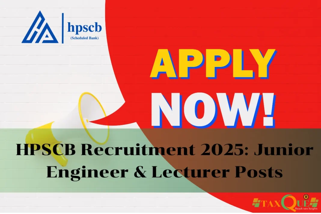 HPSCB Recruitment 2025