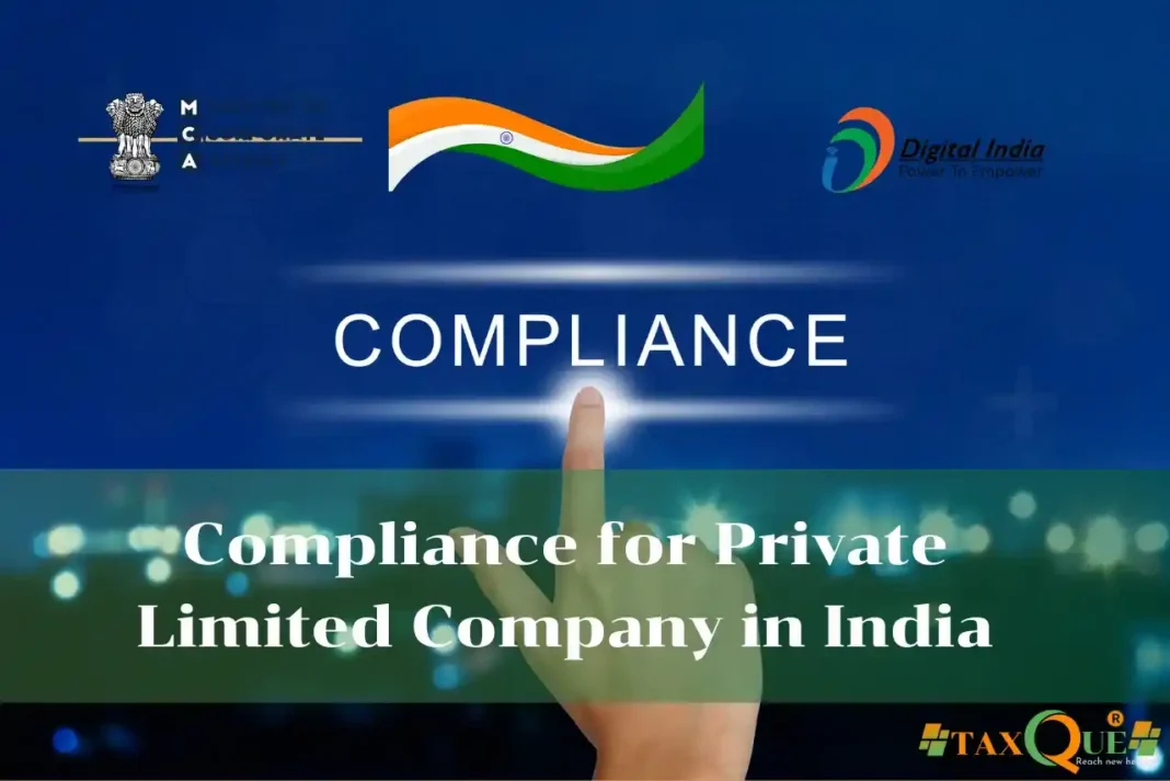 Compliance for private limited company