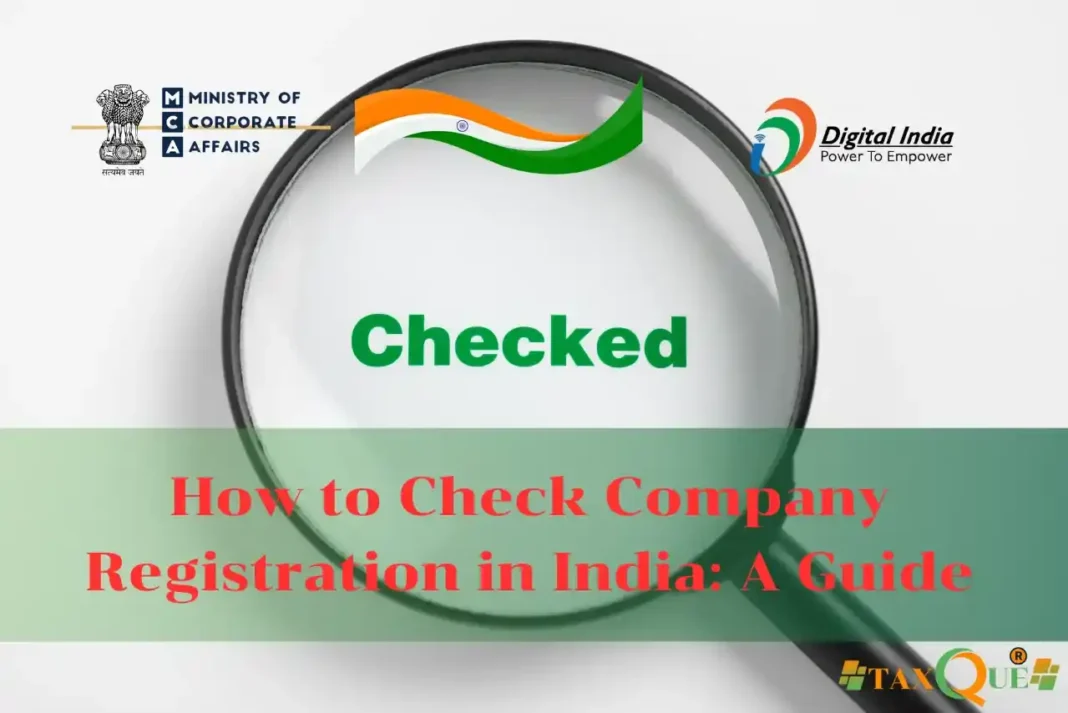 Check company registration