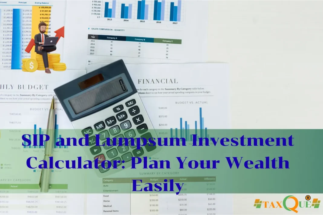 SIP and Lumpsum Investment Calculator Plan Your Wealth Easily SIP and Lumpsum Investment Calculator