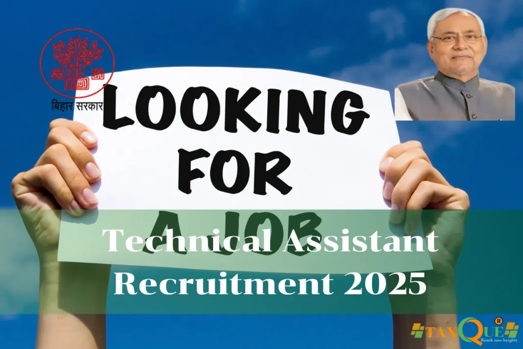 Technical Assistant Recruitment 2025 Technical Assistant Recruitment 2025