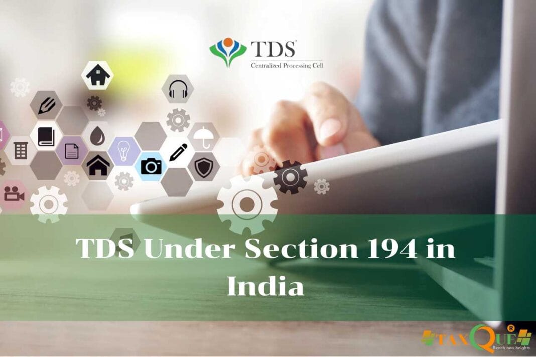 TDS Under Section 194